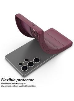 Premium Protection Back Silicone Case Compatible with Samsung Galaxy S25 Ultra Magic Shield Shockproof Case with Camera Protection (Wine Red) - pzsku/Z7CBA1F73EE23E468EB2AZ/45/1741320145/11e79bb3-f77a-4736-876b-3be14851f34f