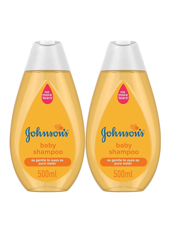 Johnson's Pack Of 2 Johnson's Baby Shampoo 500ml - Image 1
