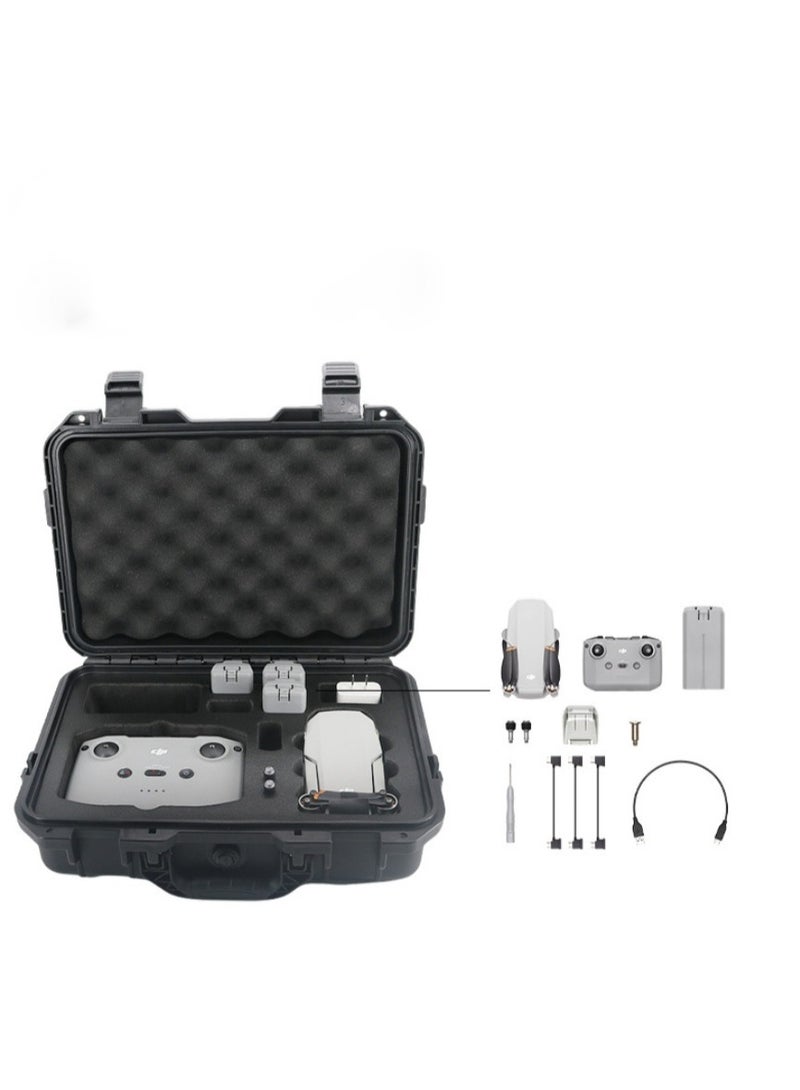 ارواق مناسبة ل DJI Mavic Mini2 التصوير الجوي جهاز التحكم عن بعد في الطائرة بدون طيار الملحقات المحمولة صندوق تخزين السلامة - Image 4