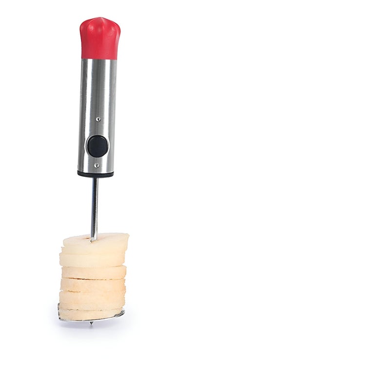 Stainless Steel Corer - Ergonomic fruit and vegetable core remover for zucchini, cucumber, and apples, durable kitchen tool with non-slip grip for effortless core extraction. - Image 1