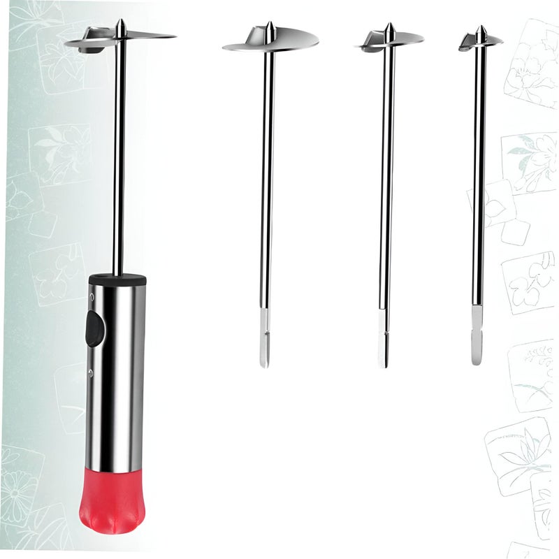 Stainless Steel Corer - Ergonomic fruit and vegetable core remover for zucchini, cucumber, and apples, durable kitchen tool with non-slip grip for effortless core extraction. - Image 2