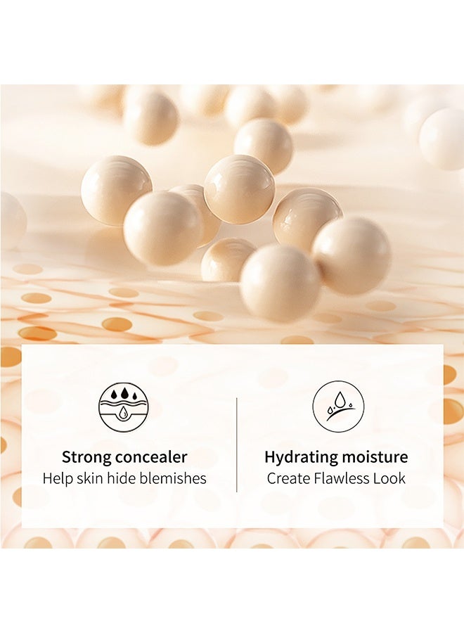OCHEAL CC+ Color Correcting Cream, Full Coverage Foundation With SPF 50+ Whitening Sunscreen, Color Correcting And Brightening Face Cream, Skin Tone Adjusting CC Cream, #Ivory - Image 5