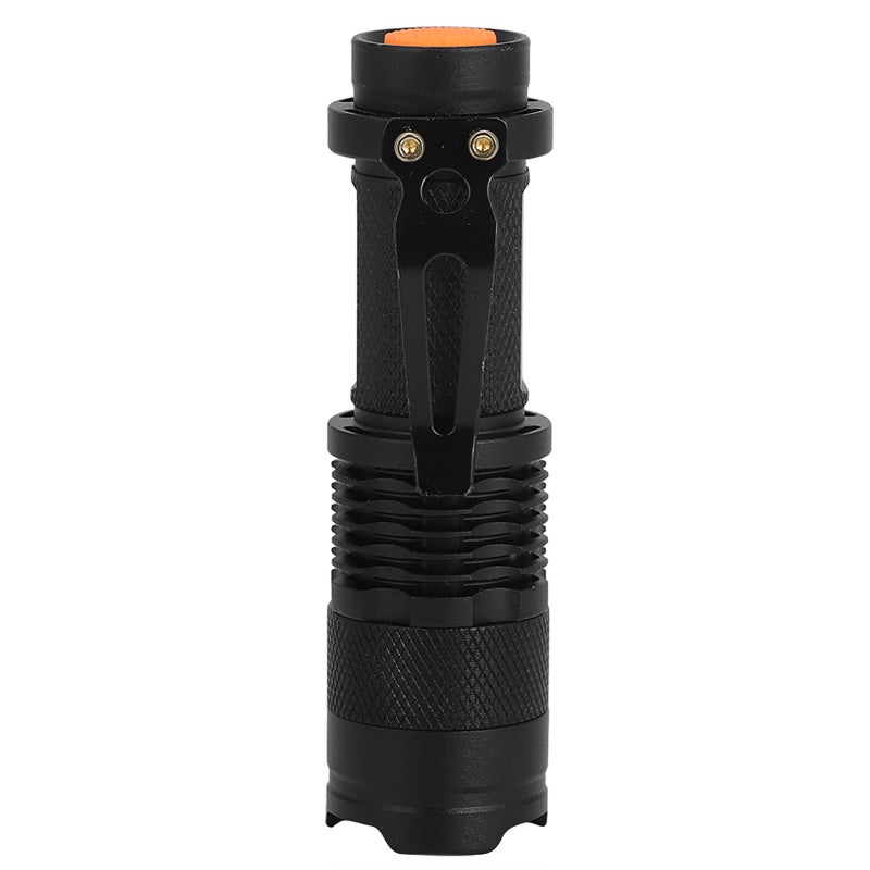 Ultraviolet Flashlight: Mini Portable Premium Aluminum Alloy - Adjustable Light Spot IPX6 Waterproof UV Light for Home Outdoor Fluorescent Detection & Night Search - Image 3