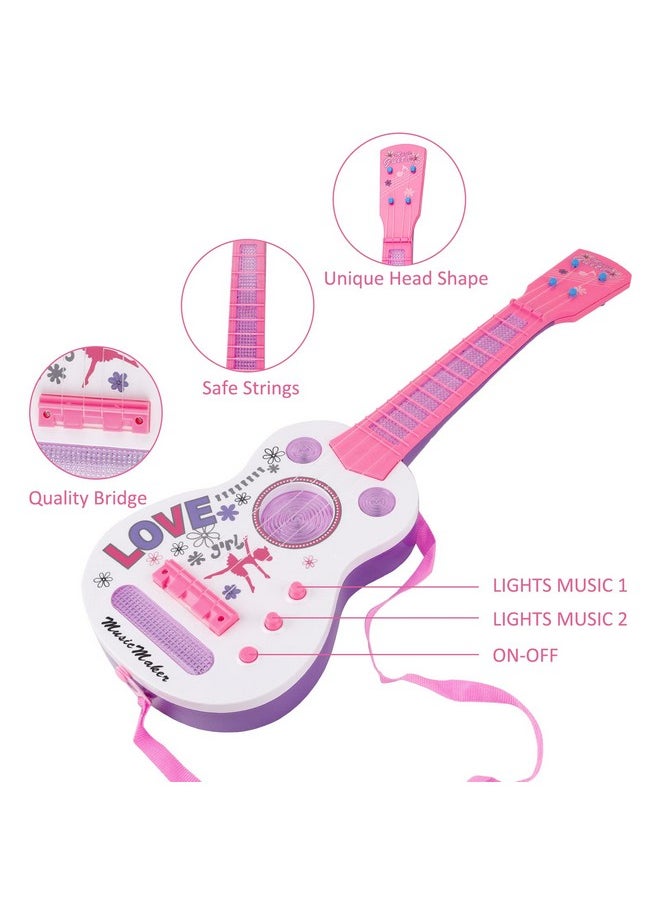 Kids Electric Guitar 4 Strings Kids Guitar Musical Guitar Toy With Flash Light Music Educational Toy Gift For Boys Girls Children - pzsku/Z7CBA8AA1B75828AD4182Z/45/_/1732773968/e5ee3b51-8920-4eec-bebe-f775d0cdd33c