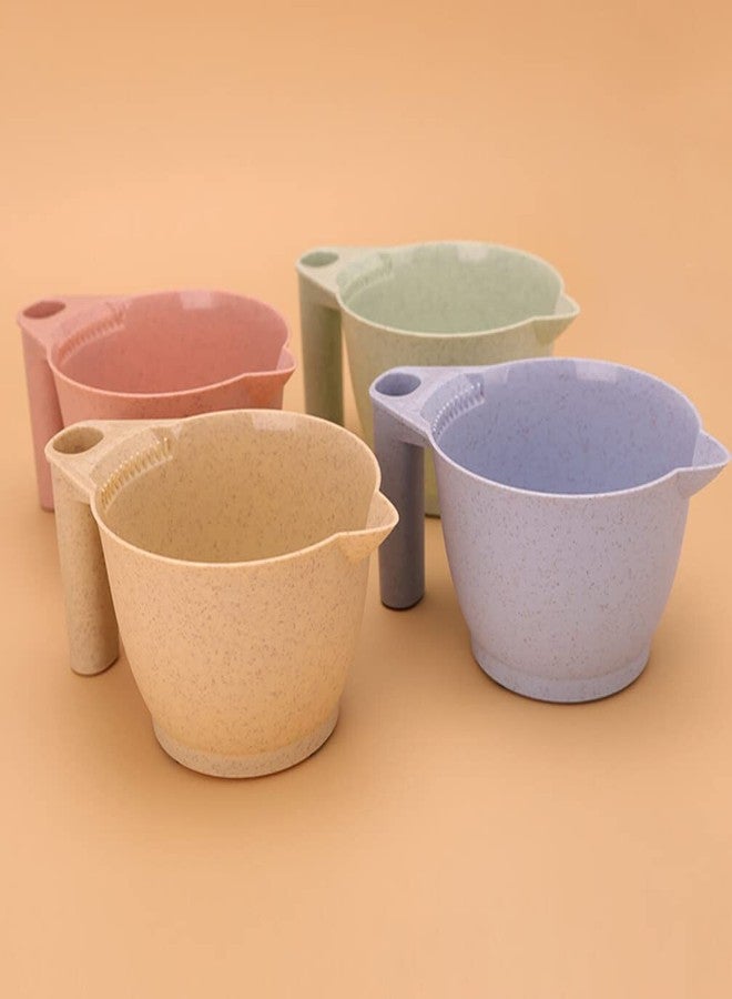 minkissy 4 Pcs Hair Dye Tools Hair Color Bowl Hair Tint Bowl Salon Hair Color Bowl Colorful Bowl Mixing Bowl Hair Dye Bowl Color Bowls for Hair Salon Hair Color Mixing Bowl Tint Bowl Set - Image 5