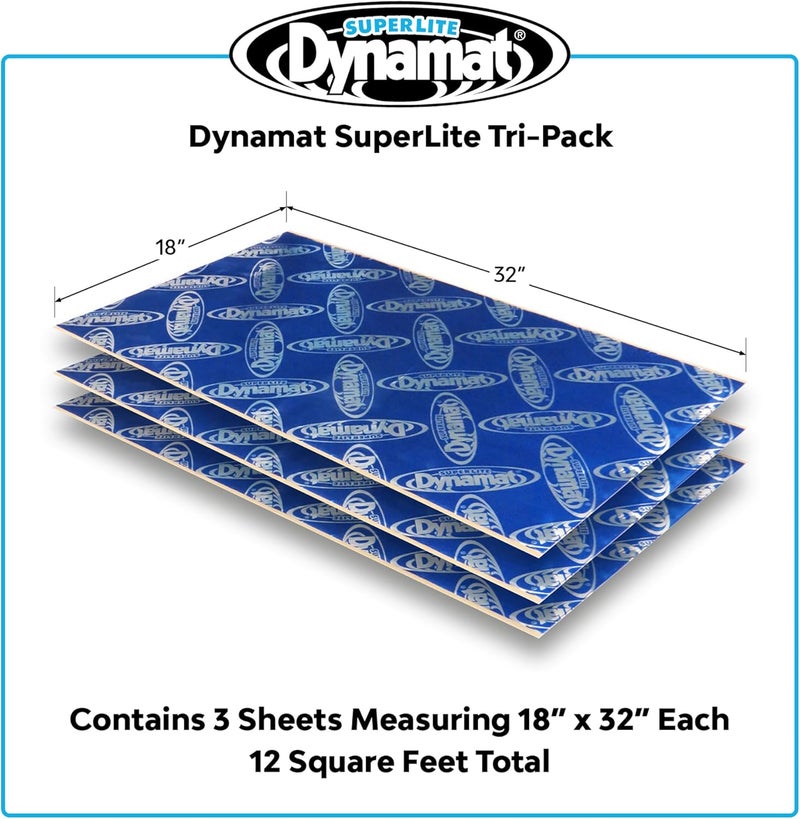 Dynamat SuperLite Tri-Pack Sound Deadener - Image 5