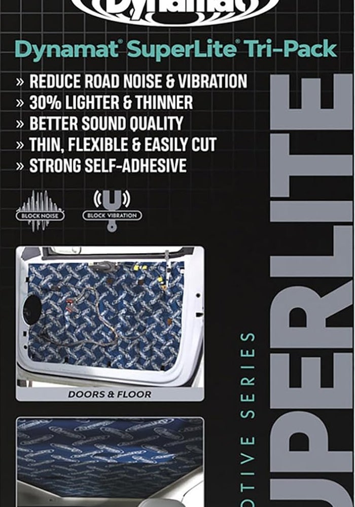 Dynamat SuperLite Tri-Pack Sound Deadener - Image 1