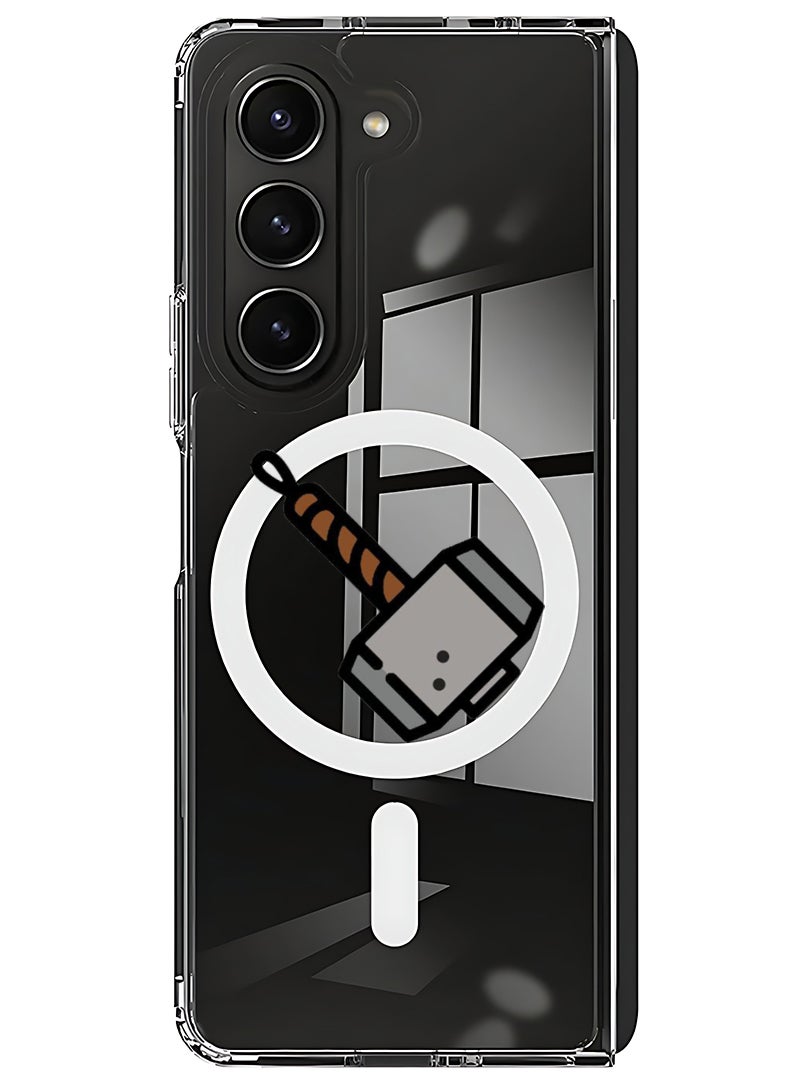 Theodor Magnetic Case for Samsung Galaxy Z Fold 6 Compatible with MagSafe Wireless Charging, Shockproof Phone Bumper Cover Thor - Image 1