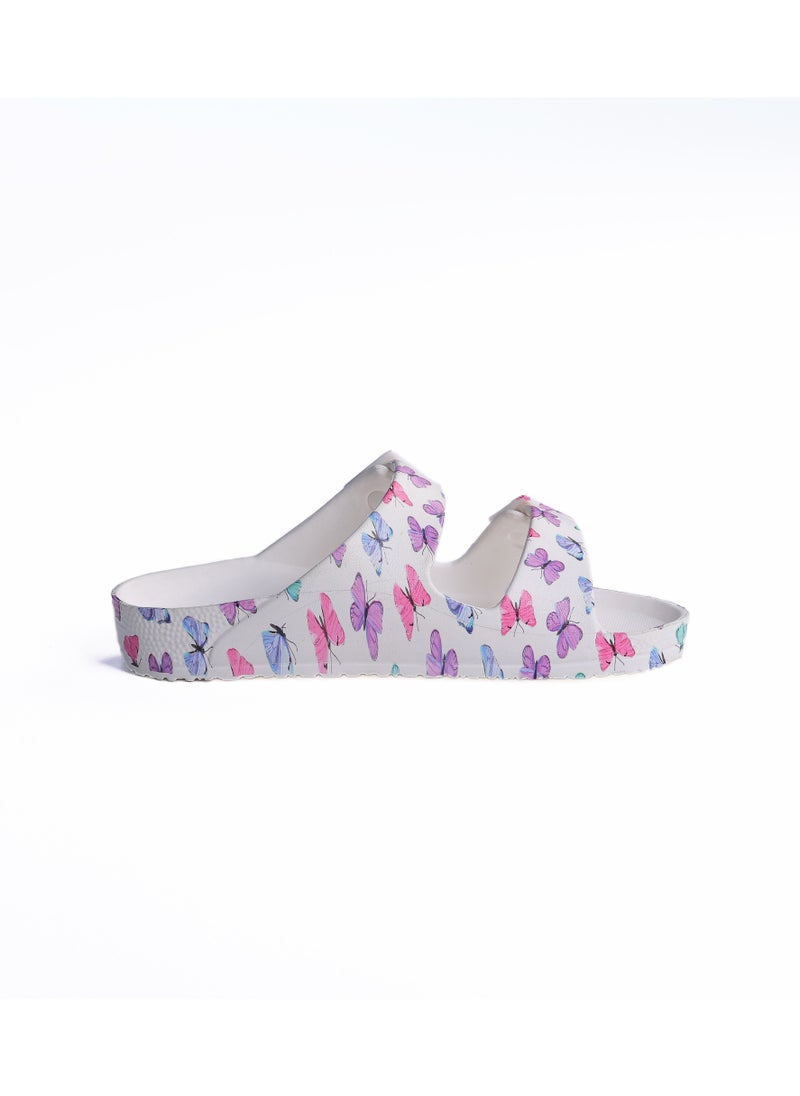 Onda Onda Jet "PK6" Kids Double Buckle Sandal Butterfly Print, Lightweight & Comfortable  - Image 5