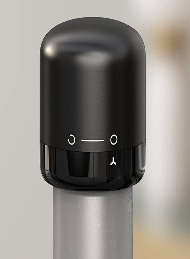WOLTAX Wine Stopper Stainless Steel Push-Pull Vacuum-Sealed Wine Bottle Stopper Reusable Wine Bottle Stopper Food Grade Silicone Wine Stopper Sealed and Leak-Proof - Image 5