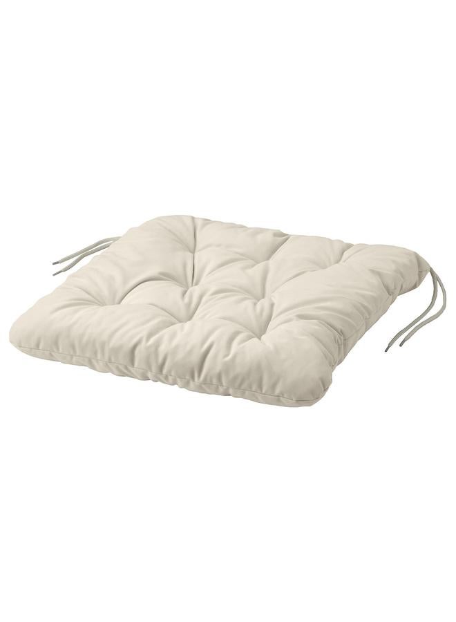 erorex Chair cushion, outdoor, light grey-beige, 44x44 cm - Image 1