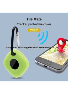 Generic Suitable For US Tile Mate 2024 Bluetooth Smart Tracker Protective Case Silicone Accessories-Color:Red-Applicable Models:2024tile Mate  - Image 2