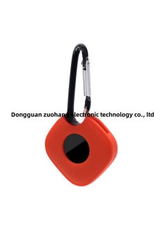 Generic Suitable For US Tile Mate 2024 Bluetooth Smart Tracker Protective Case Silicone Accessories-Color:Red-Applicable Models:2024tile Mate  - Image 1