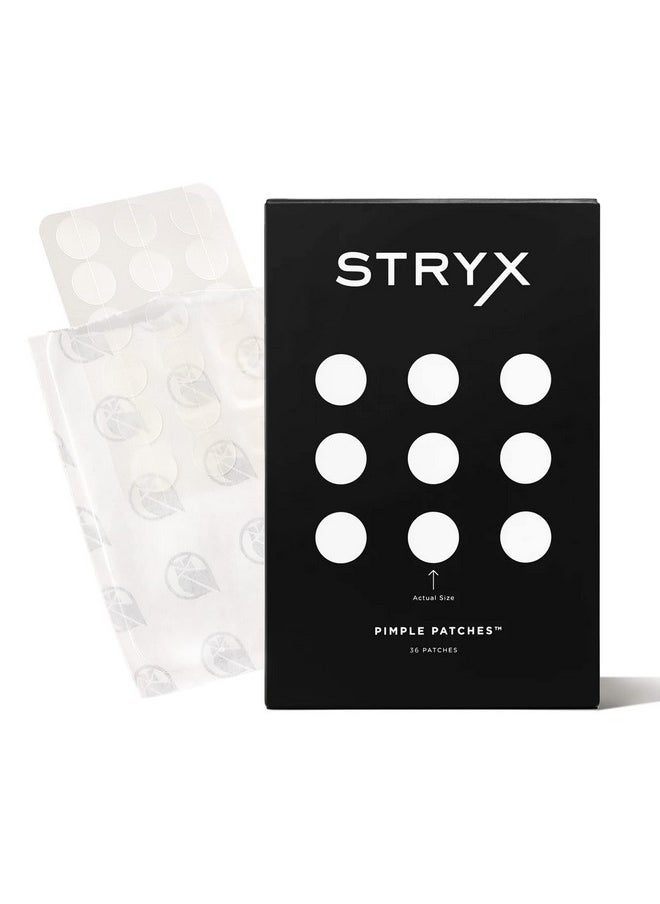 Stryx - Hydrocolloid Acne Pimple Patches For Men Great For Breakouts Zits Blemishes Whiteheads & Reducing Redness Designed For Men’S Larger Pores Ultrathin Invisible Application - Image 1