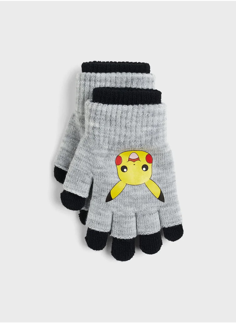 H&M Kids Spiderman Print Gloves