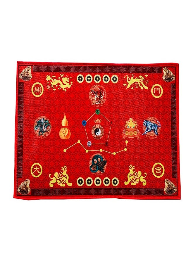 FengShuiGe Chinese Feng Shui Decor Outdoor Doormats Lucky Indoor Door Mat Floor Mat for Office Home Living Room Business or Promotion (Style 3) - Image 4