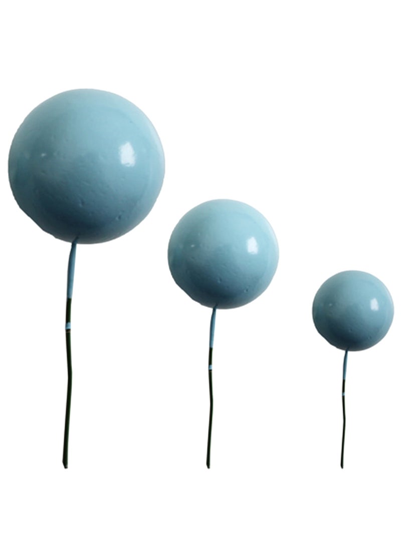 PARTY FUN Cake Decorative Blue Color Balls - Image 1