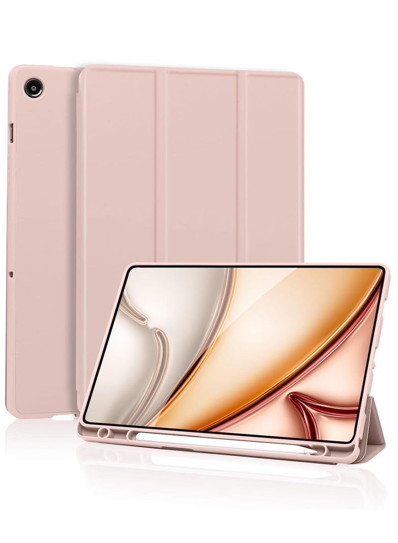 JAJEEK Case for Samsung Galaxy Tab A9+ / A9 Plus 11 Inch 2023 – Thin Folio Stand Tablet Protective Case, Multi-Angle Viewing, Auto Wake/Sleep (Pink) - Image 1