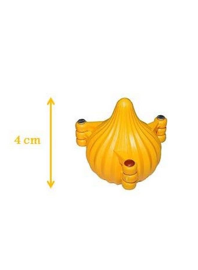Garden Of Arts Garden Of Arts Bappa Special 3 Fold Modak Mold Small Size No 1 Set of 2 Pieces idle as Sancha Mould for modak ladoo peda Choclate Cake Muffin for Ganpati  - Image 2