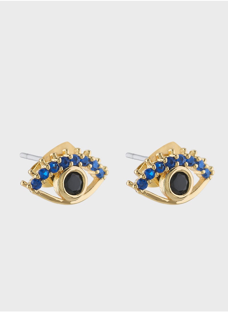 Ginger - Evil Eye Earrings - Image 1