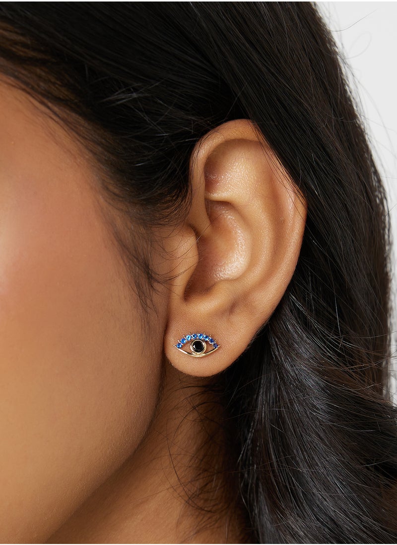 Ginger - Evil Eye Earrings - Image 1