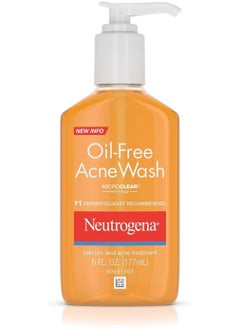 Neutrogena naturals Neutrogena Oil-Free Salicylic Acid Acne Treatment Acne Wash-6 oz  - Image 1