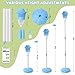 Palksky Bubble Machine with Lights for Outdoor Automatic Bubbles Blower Maker for Kids Toddlers Height 47 Inches Battery Bubbles Blower Machine for Wedding Birthday Party - Image 4