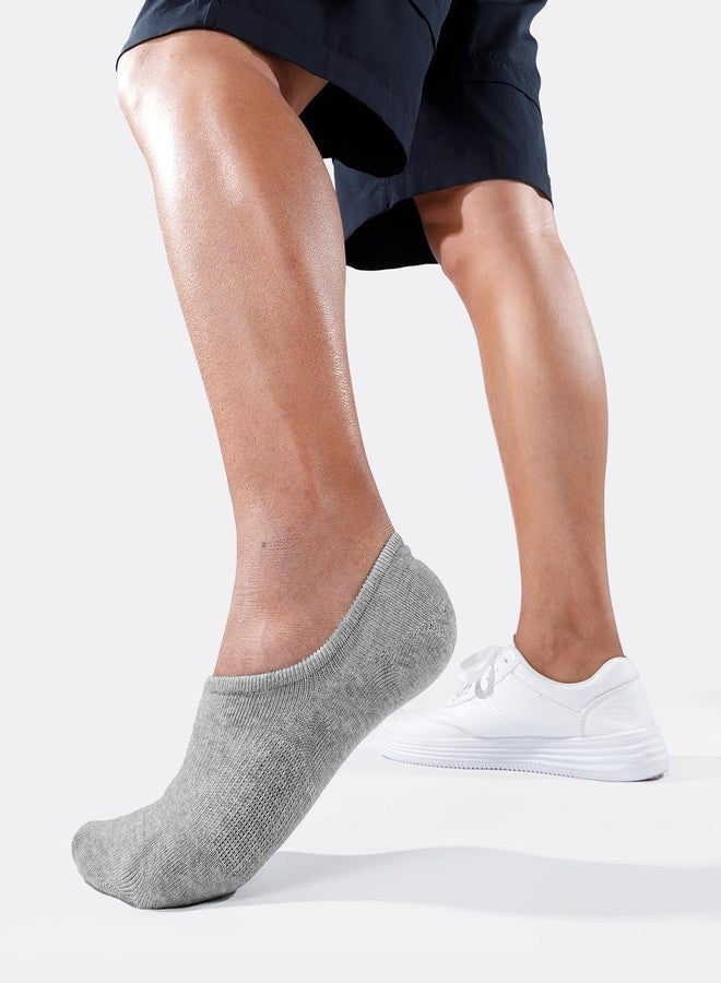 IDEGG جوارب IDEGG قصيرة غير ظاهرة للرجال، جوارب رياضية كاجوال للرجال، مزودة بقبضة مانعة للانزلاق. - Image 2