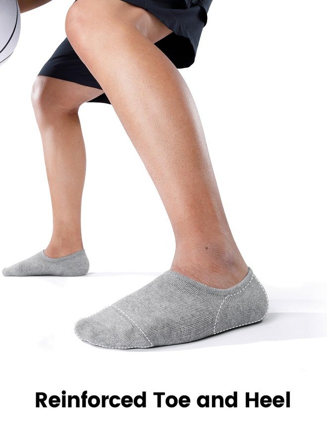 IDEGG جوارب IDEGG قصيرة غير ظاهرة للرجال، جوارب رياضية كاجوال للرجال، مزودة بقبضة مانعة للانزلاق. - Image 4