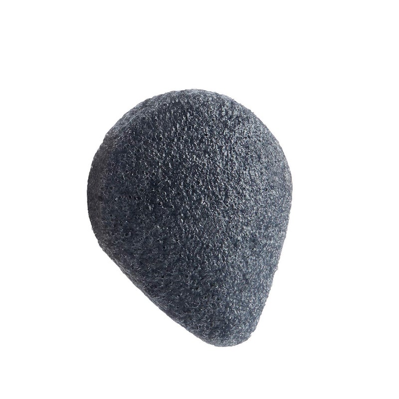 Julep Single Konjac Sponge - Face - Skin-Clarifying Charcoal Gentle Exfoliating Cleansing Tool with Convenient Suction Cup Hook - Image 1