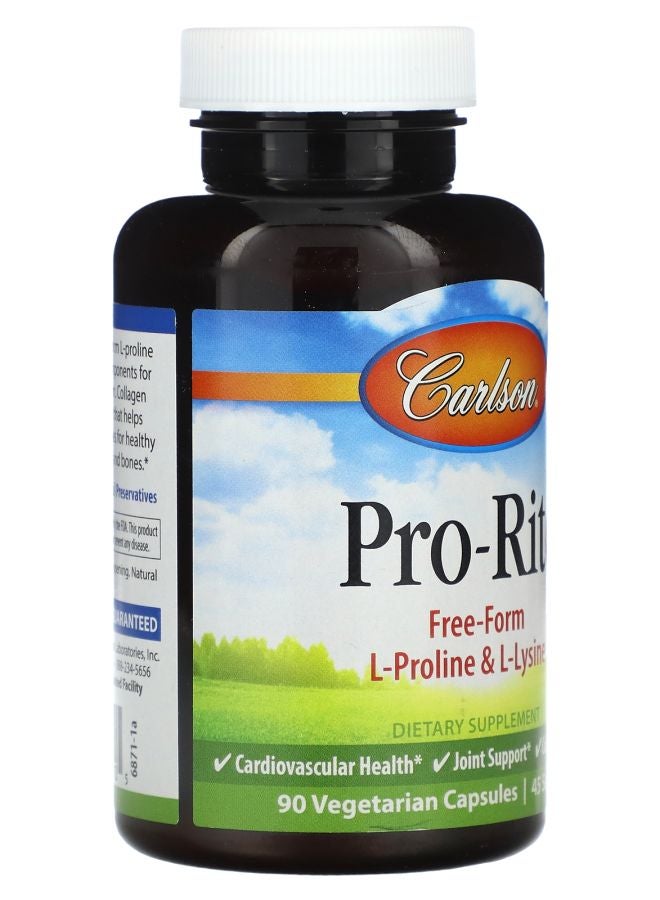 Carlson Pro-Rite 90 Vegetarian Capsules - Image 2