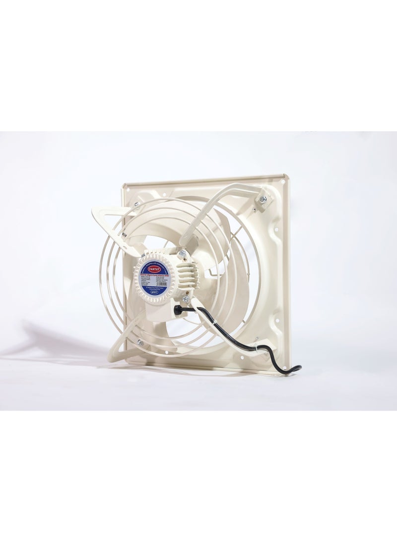 تات مروحة شفط جدارية TAT حديد كوري مقاس 35×35 سم مع غالق حديد 45×45 سم – قوة تدفق هواء 3600 - Image 2
