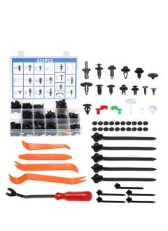 SYOSI 460 Pcs Bumper Retainer Clips With Fastener Remover Car Plastic Rivets Fasteners Push Retainer Kit For Toyota GM Ford Honda Acura Chrysler  - Image 1