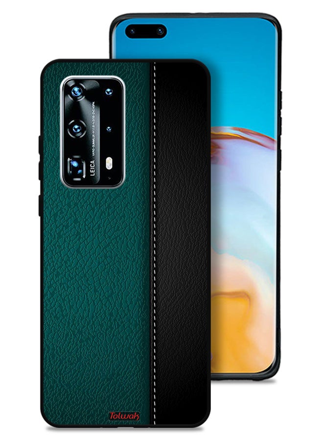Tolwak Huawei P40 Pro Plus 5G Protective Case Cover Leather Pattern - Image 1