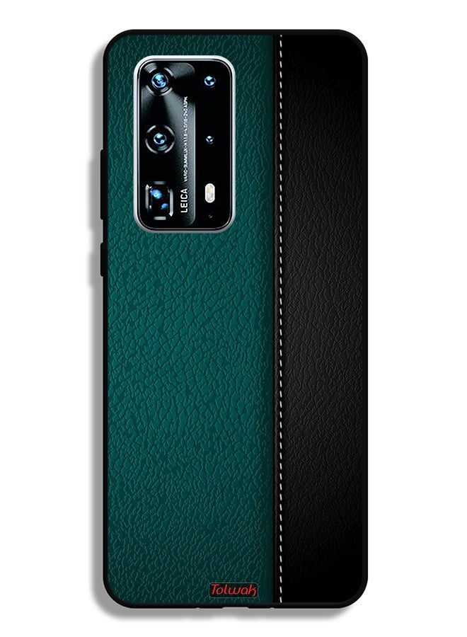 Tolwak Huawei P40 Pro Plus 5G Protective Case Cover Leather Pattern - Image 2