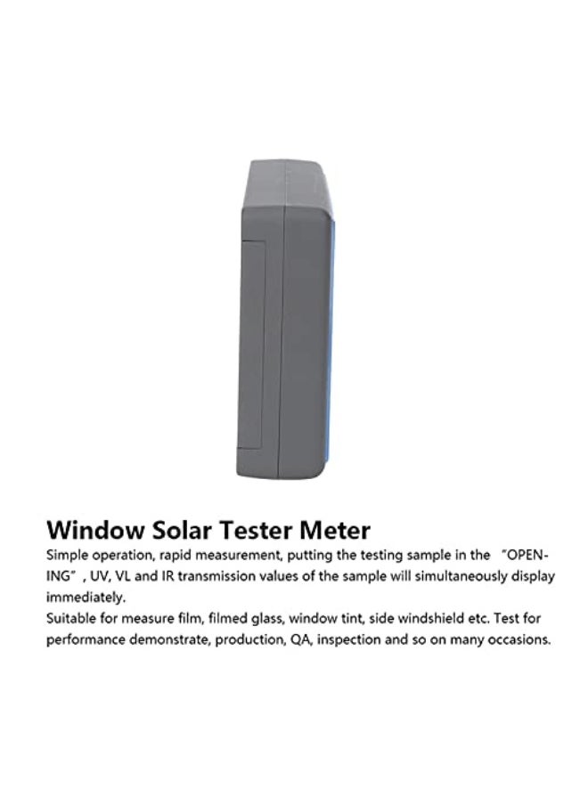 Generic BROLEO Window Solar Tester Meter Portable Solar Film Transmission Meter Side Windshield for Measure Film Filmed Glass Window Tint  - Image 5