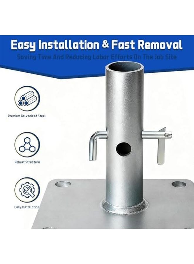 Heavy Duty Steel Locking Pin Rust Proof Detachable Scaffold Fasteners Easy Install - Image 5