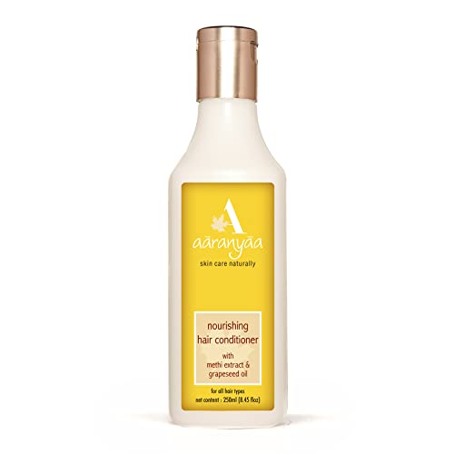 Aaranyaa Nourishing Hair Conditioner (250ml) With Methi & Shikakai | Nourish Repair and Shine Dull, Dry Frizzy & Lifeless Hair - Sulphate Free - Image 1