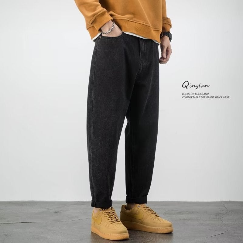 Unisex Casual Daily Denim Jeans - Image 4