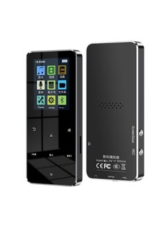 Generic Student Metal Touch Keys Bluetooth MP3 Mini Walkman Music Player Mp4 English External Plug-in Card-Body Color:Blue [metal Card + Bluetooth]]-Memory Capacity:Single Machine + 128g Card [no Fm] + [headphones + Data Cable +  - Image 2