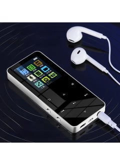 Generic Student Metal Touch Keys Bluetooth MP3 Mini Walkman Music Player Mp4 English External Plug-in Card-Body Color:Blue [metal Card + Bluetooth]]-Memory Capacity:Single Machine + 128g Card [no Fm] + [headphones + Data Cable +  - Image 3