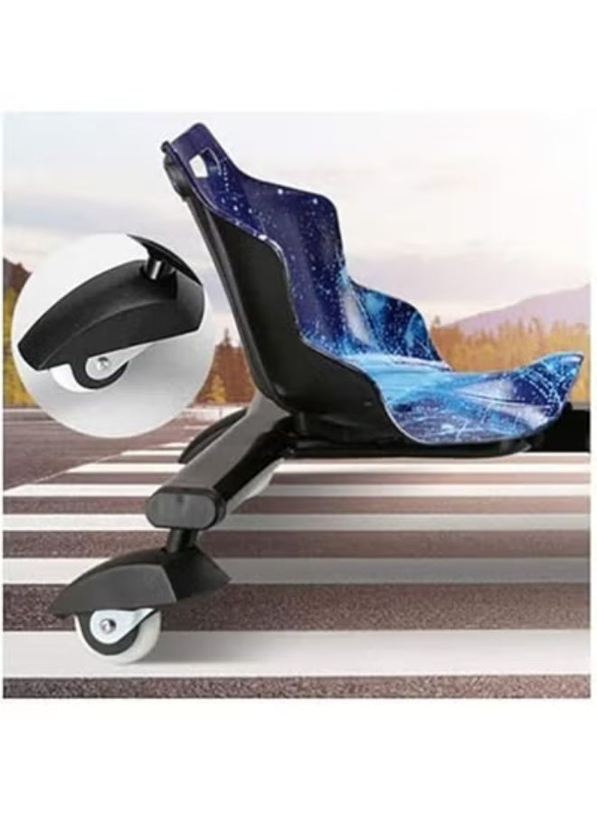 البدر سكوتر كهربائي دريفت للأطفال من البدر مع بطارية 36 فولت قابلة لإعادة الشحن، ثلاث سرعات قابلة للتغيير، بلوتوث، شاشة عرض، إضاءة أمامية LED، فرامل يد، آمن للأطفال من 3 إلى 8 سنوات، سكوتر كهربائي دريفت متين ومميز للأطفال - Image 5