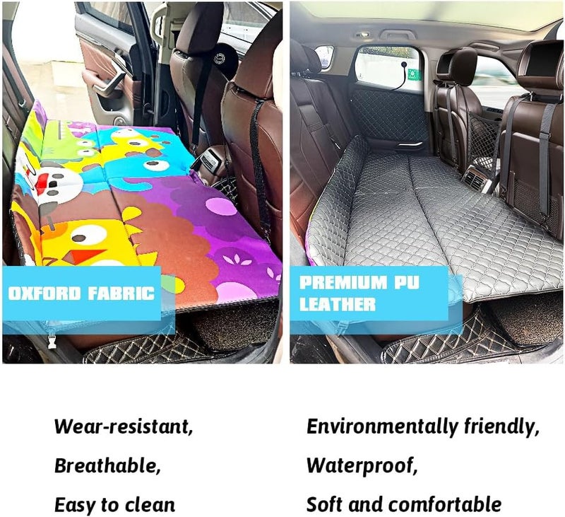 YASHINE Non Inflatable Truck Bed Air Mattress for Large Truck, Car Travel Camping Back Seat Extender for F150/RAM 1500/Silverado/Ranger/GMC/Tundra/Tacoma - Image 3
