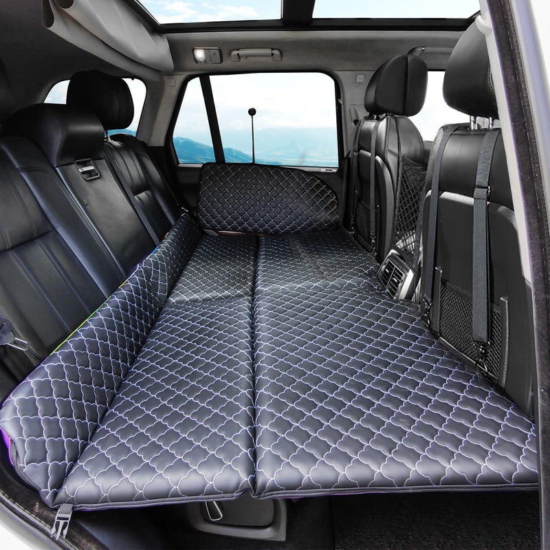 YASHINE Non Inflatable Truck Bed Air Mattress for Large Truck, Car Travel Camping Back Seat Extender for F150/RAM 1500/Silverado/Ranger/GMC/Tundra/Tacoma - Image 1