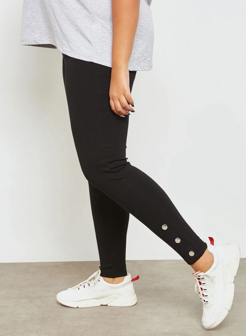 EVANS Essential Stud Detail Leggings