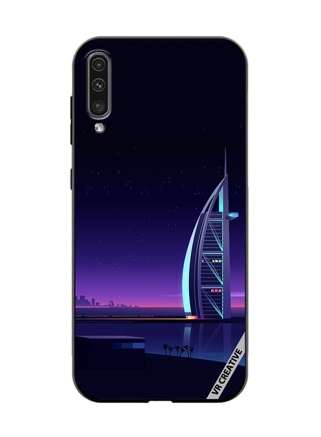 VR CREATIVE Protective Case Cover For Samsung Galaxy A50/A50s Burj Al Arab Design Multicolour - Image 1