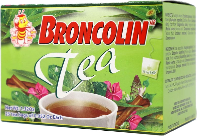 Broncolin Herbal Tea with Honey and Plant Extracts - Image 5