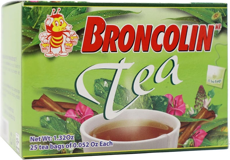 Broncolin Herbal Tea with Honey and Plant Extracts - Image 4