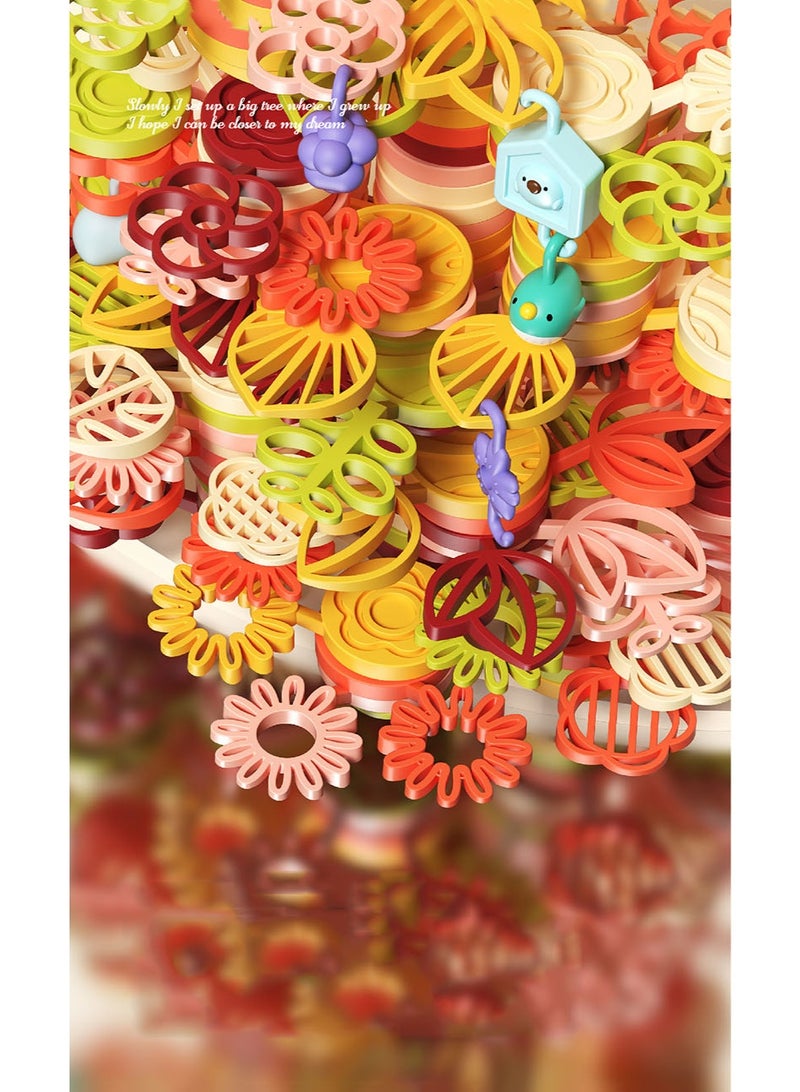 هالامودو 152PCS نابعة من । الأطفال في المجموعة التوازن شجرة وشجيرة حالك لطيف المكدس । التفاعل الأبوة STEM لعبة । الحركية الدقيقة الممارسة । التنسيق ShouYan والتوازن التدريب । لمواد ألف ملائمة للبيئة، ناعمة خالية من الخلل । في حجم بعدم تختنق تصميم । الملحقات । ملونة وتتضمن أشكالا اللعبة । । صناديق التخزين على تطوير النكسات تحمل - Image 1