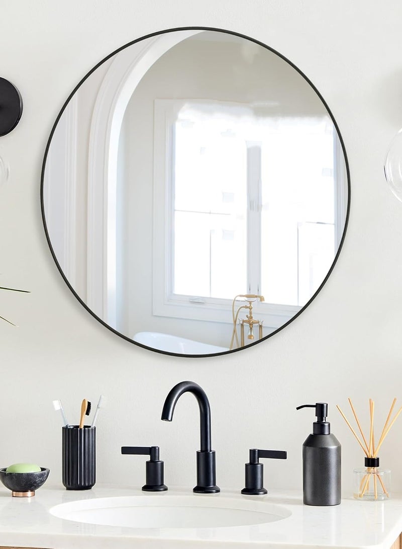 لوفت أليس، مرآة، دائرية، D110XP0.8CMS، زجاج، أسود-195233A - Image 4